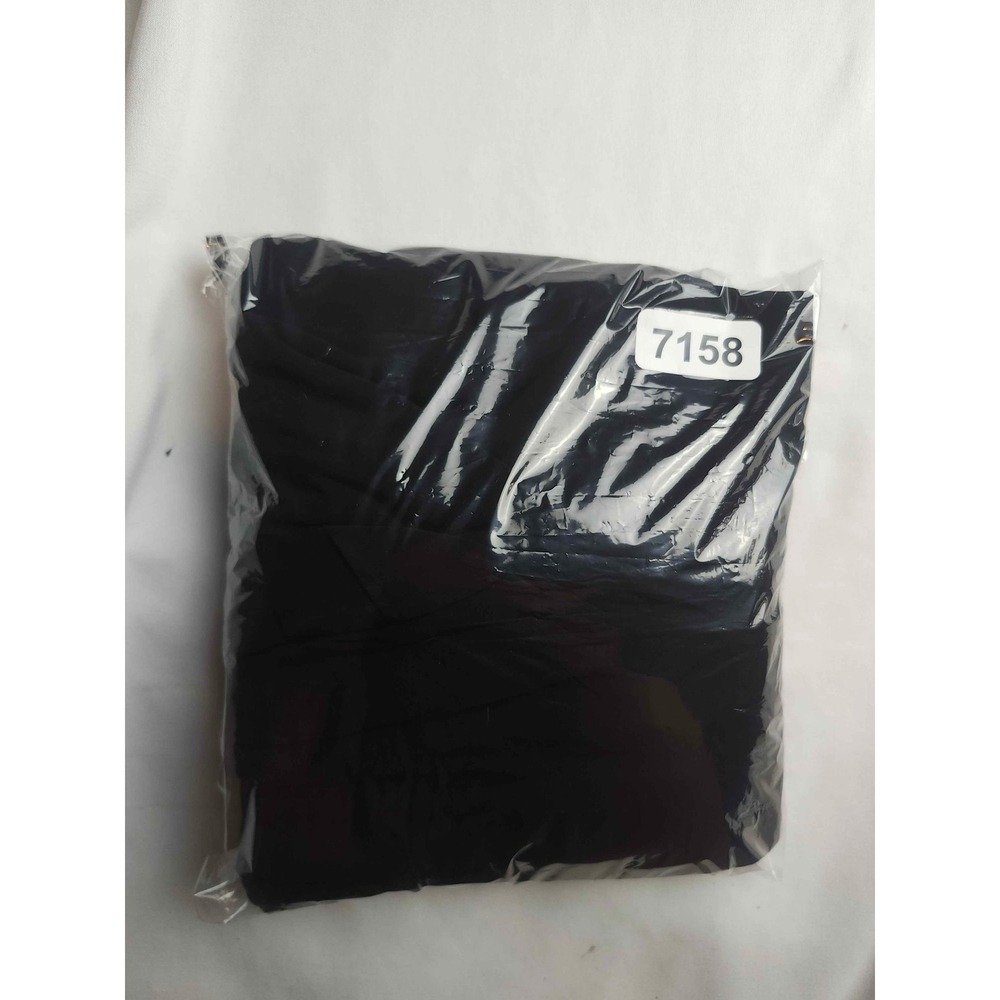 Maurices Womens Black Wide Leg Palazzo Pants Stretch Jersey Gathered Waist L - Picture 8 of 8